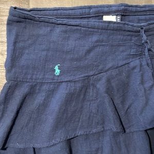 Ralph Lauren large beach coverup in navy